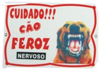 Vira Nervoso 17x25 cm