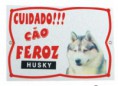 Husky Siberiano 17x25 cm